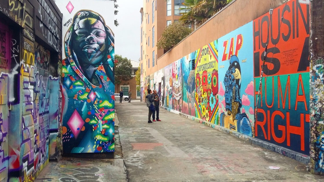 Arte callejero en San Francisco